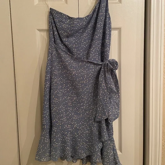 Hello Molly | Dresses | Hello Molly One Shoulder Blue Floral | Poshmark Hello Molly | Dresses | Hello Molly One Shoulder Blue Floral | Poshmark